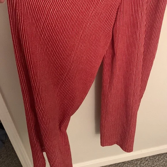 Red + White Jumpsuit - Picture 3 of 4